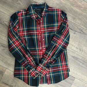 J. Crew Holiday Button Down Shirt Size 4